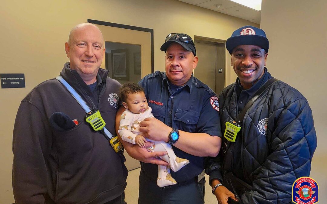 NJ Firefighters Save Little Girl from Choking