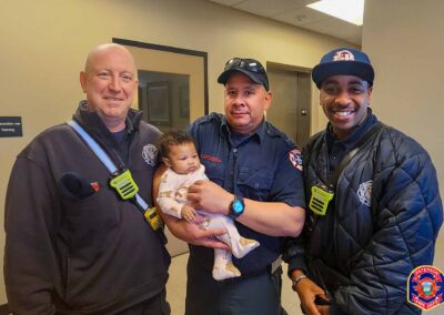 NJ Firefighters Save Little Girl from Choking