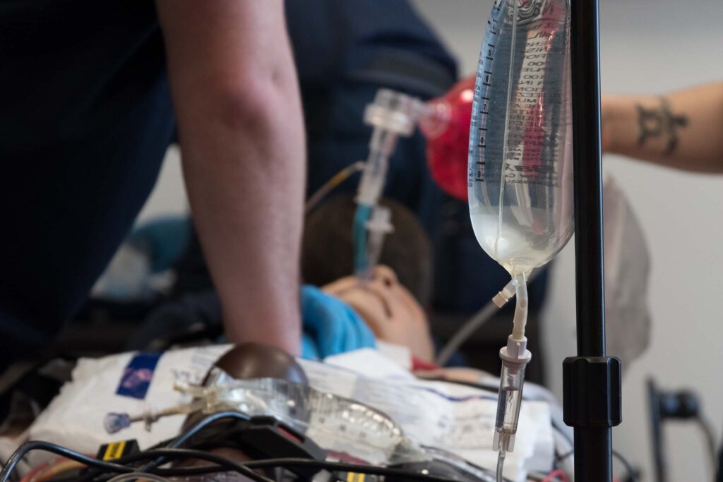 Advanced paramedics training